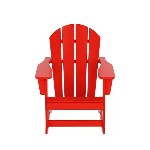 WestinTrends Outdoor Patio Porch Rocking Adirondack Chair