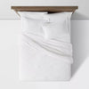 Washed Waffle Weave Comforter and Sham Set - Full/Queen