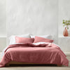 Heavyweight Linen Blend Comforter & Sham Set King