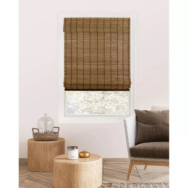 Light Filtering Bamboo Roman Shade