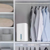 Mini Dehumidifier White: Quiet Operation, Automatic Shut-Off, No Filter Needed