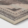 Cromwell Washable Printed Persian Style Rug Tan