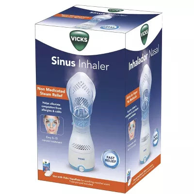 Personal Steam Inhaler with Variable Steam Control & Soft Mask