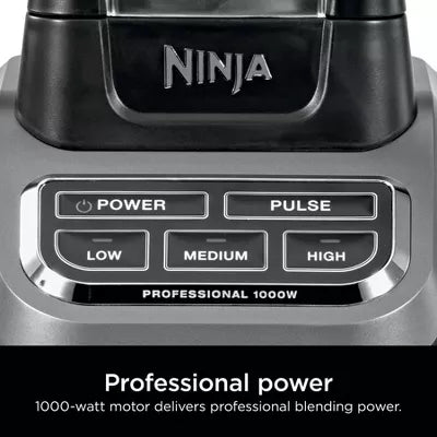 Professional Blender : Smoothie & Ice Crusher, 6-Blade Tech, 3 Speeds