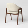 Ingleside Open Back Upholstered Wood Frame Dining Chair