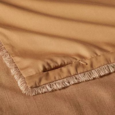 Heavyweight Linen Blend Comforter & Sham Set - King/California King