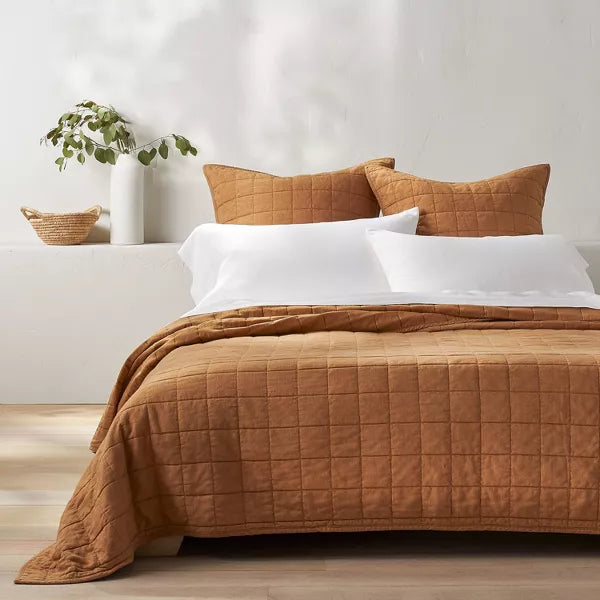 Heavyweight Linen Blend Quilt - Full/Queen