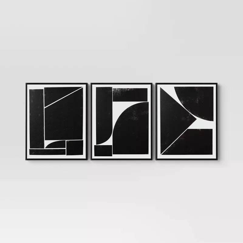 (Set of 3) Alignment Framed Wall Canvas Set