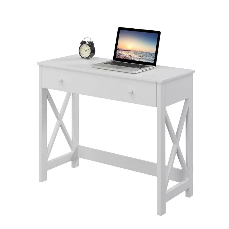 Oxford Desk White Construction