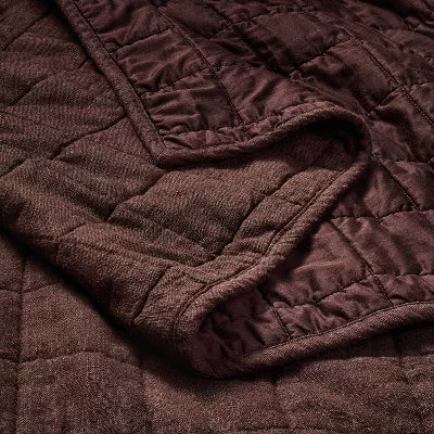 Heavyweight Linen Blend Quilt - King