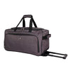 3pc Softside Checked Luggage Set - Gray Geo