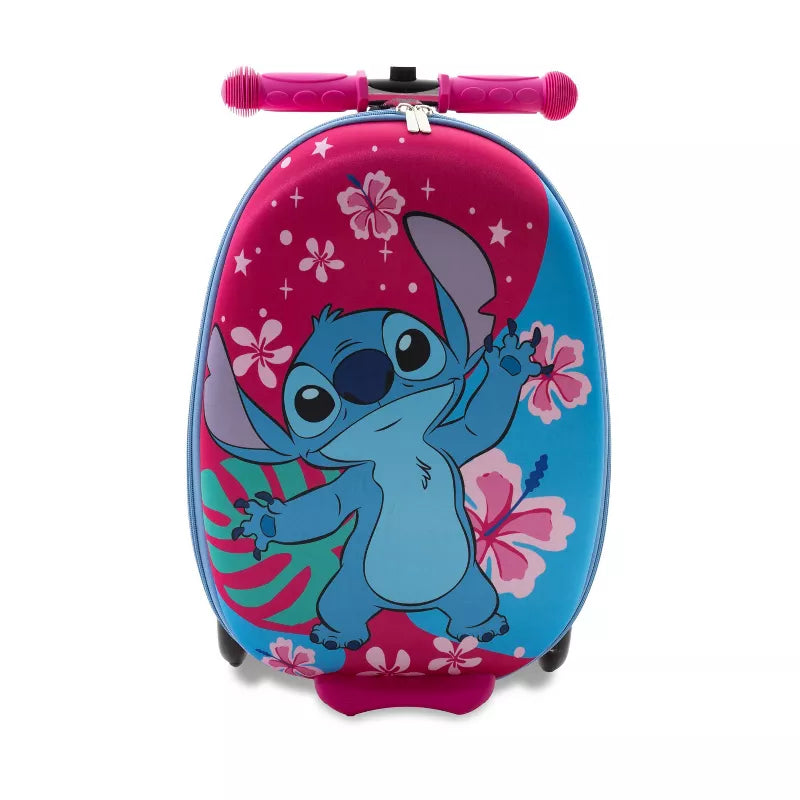 Lilo & Stitch Kids' Hardside Carry On Scooter Suitcase