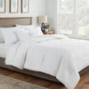 Woven Waffle Stripe Comforter Bedding Set - Full/Queen