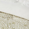 8pc Floral Comforter Set Green - King