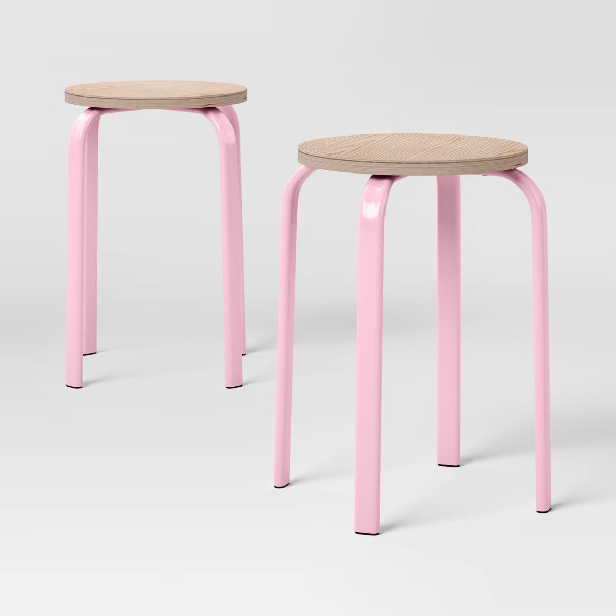 (Set of 3) Stackable Accent Stool SHOWROOM ITEM (Copy)