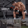 1-Piece Quick-adjust Dumbbell for Home Gym