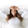 1-Piece Shaggy Long Hair Bolster Pillows