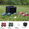 Regulation Outdoor Bocce Ball Set With Carrying Case