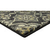 Washable Rowena Rug Charcoal Gray - 7'x10'