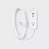 Indoor Cord with USBs White