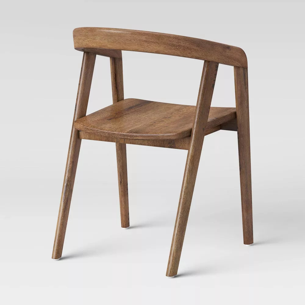 Lana Curved Back Dining Chair Threshold Salvage Co Indy