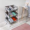 6 Bin rolling cart