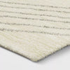 Line Geo Area Rug Cream 5'x7'