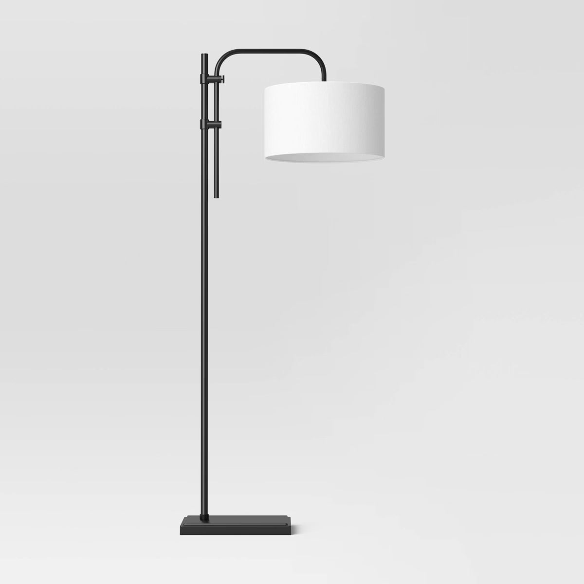 Knox Floor Lamp Modern Black Standing Lamp with Dimmer Switch