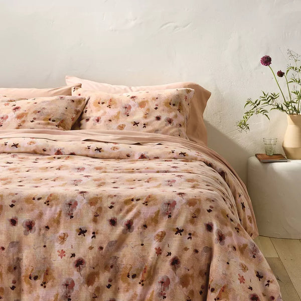 Casaluna Full/Queen Heavyweight Linen Blend Duvet Cover Set