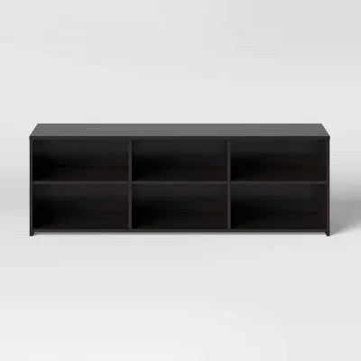 Dorm Storage TV Stand Black
