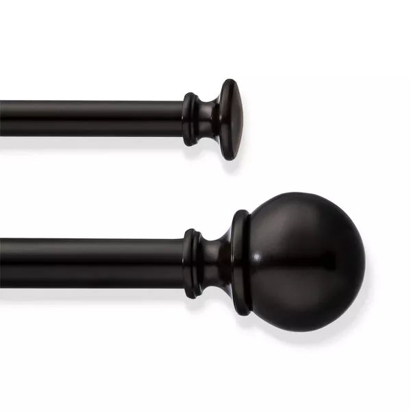 Ball Double Curtain Rod
