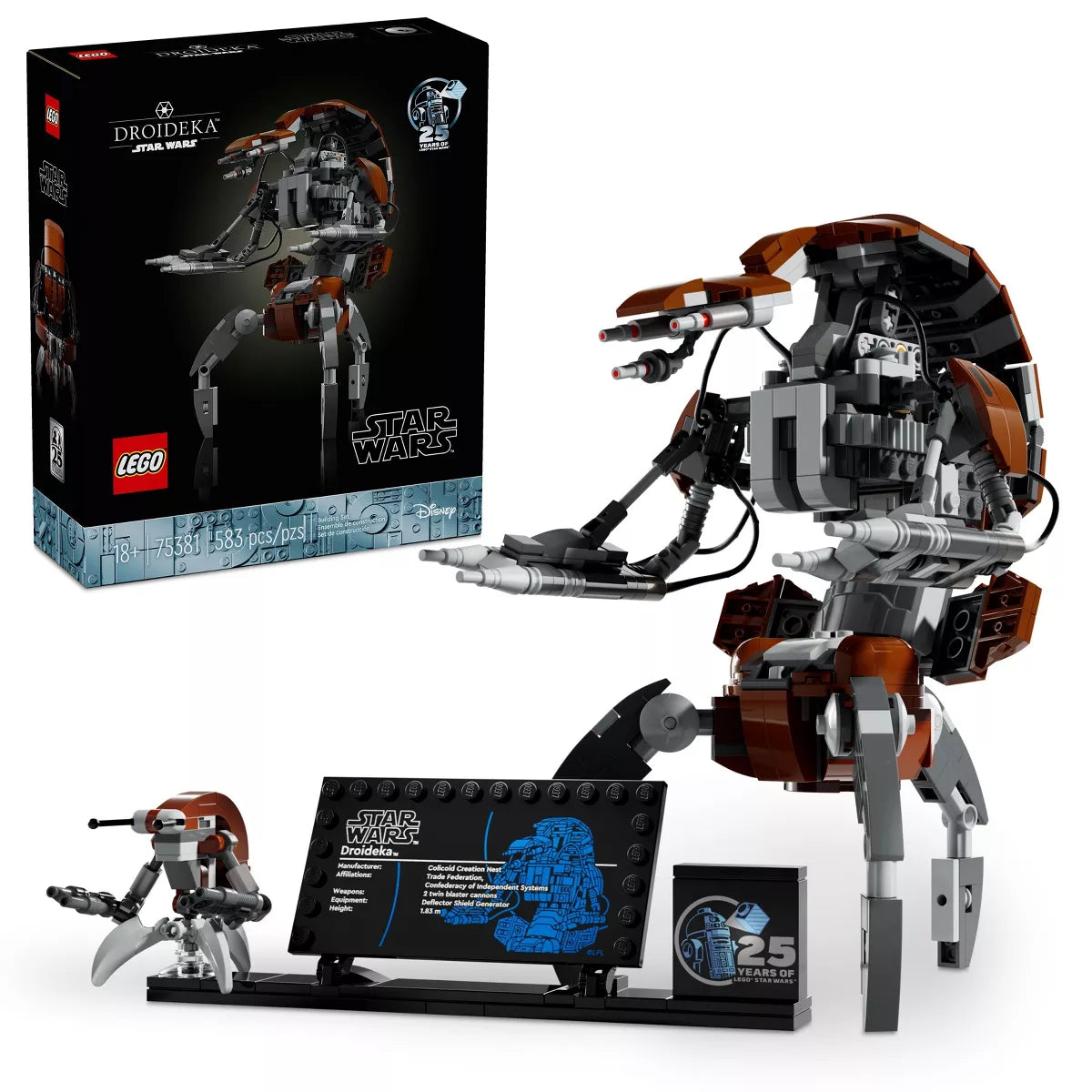 Star Wars Droideka Build and Display Set