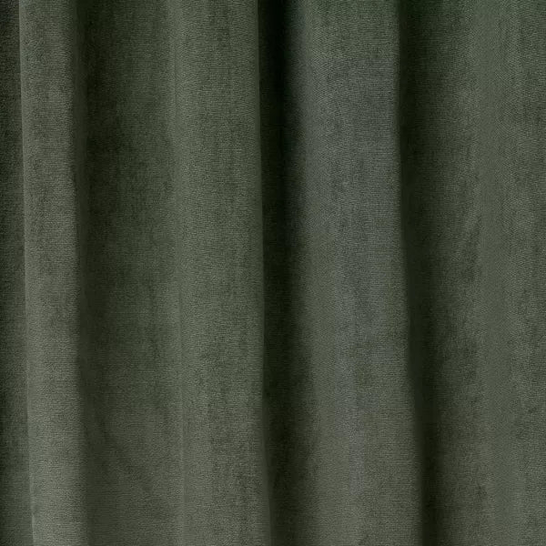 1pc Light Filtering Velvet Macrame Trim Window Curtain Panel
