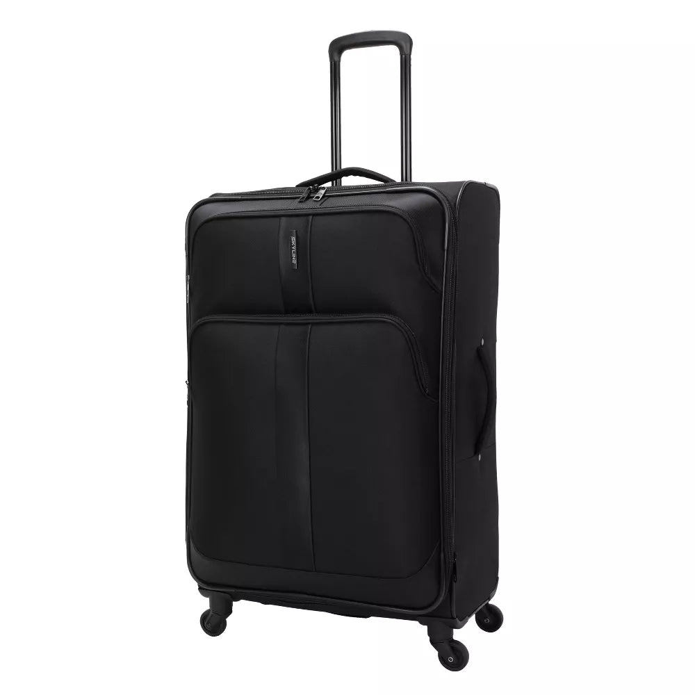 Skyline Softside Checked Spinner 5pc Luggage Set