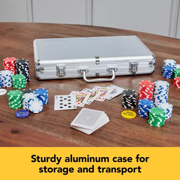 Poker Set with Professional Weight Poker Chips 400pc