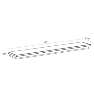 Traditional Wall Shelf White