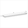 Traditional Wall Shelf White