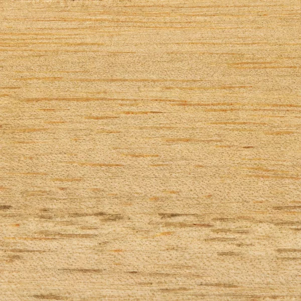 Boucle Upholstered Wood Ottoman
