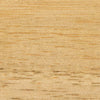 Boucle Upholstered Wood Ottoman