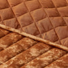 Luxe Diamond Stitch Velvet Quilt -Full/Queen