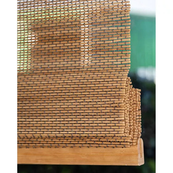 Light Filtering Bamboo Roman Shade