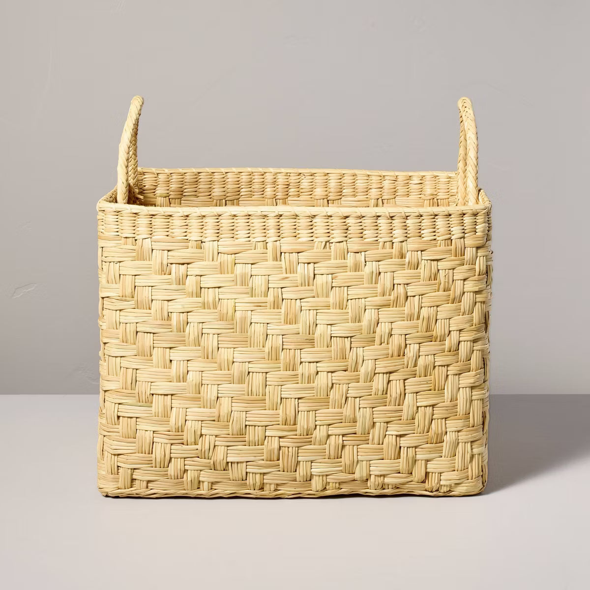 Rectangular Woven Storage Basket - Hearth & Hand™ with Magnolia - SHOWROOM ITEM 