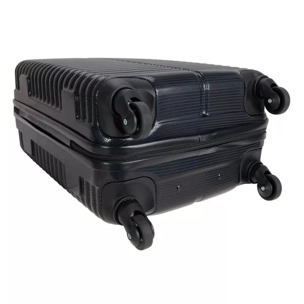 1-Piece Hardside Checked Spinner Luggage Set