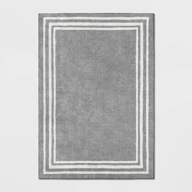 Tetra Border Rug - 7'x10'