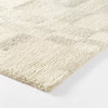Irregular Checkerboard Tufted Rug Cream 7'x10'