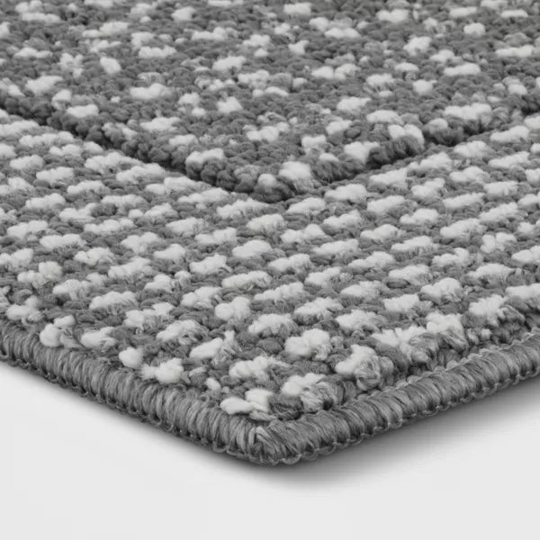 Washable Geometric Border Tufted Rug 2'6"x3'10"