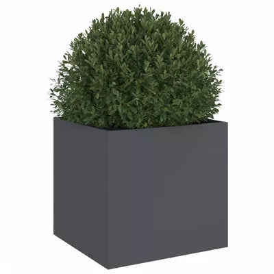 Planter Anthracite Cold-rolled Steel Medium Decorative Inlays
