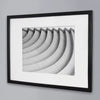 Matted to Thin Gallery Frame