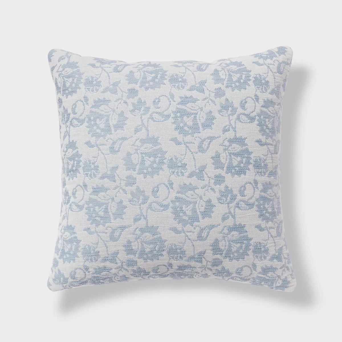 Woven Floral Decorative Pillow Euro - Threshold™ - SHOWROOM ITEM 