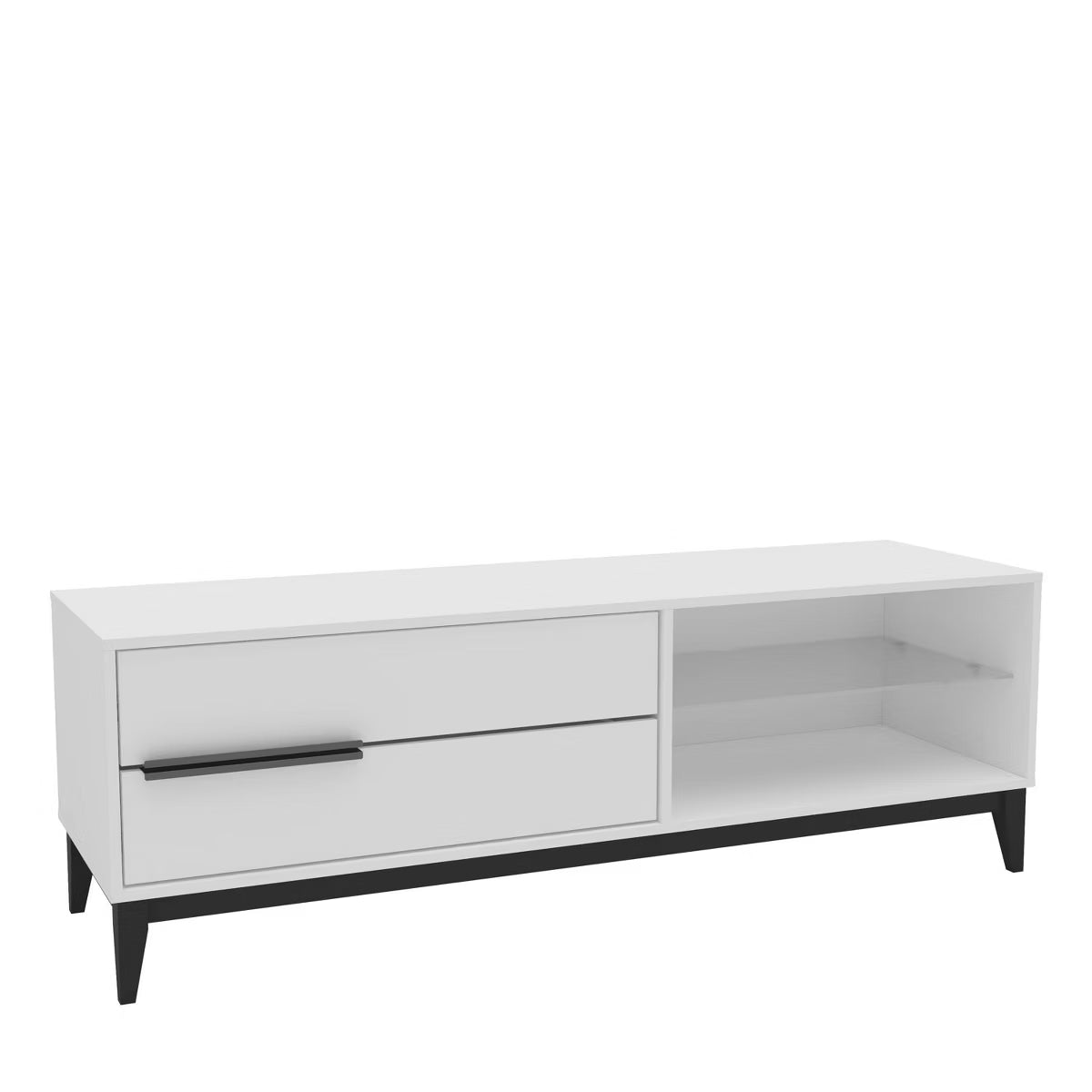 Melrose TV Stand - White SHOWROOM ITEM